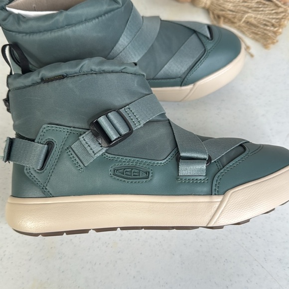 KEEN HOODZERRA WP Women's Boots 7 Dark Forest/Birch - Picture 6 of 12